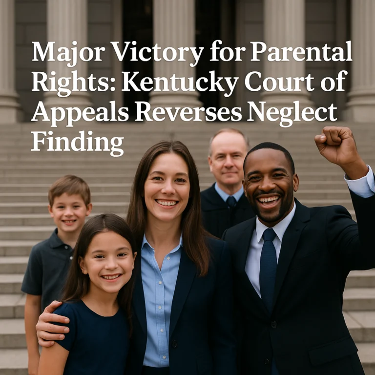 Major Victory for Parental Rights: Kentucky Court of Appeals Reverses Neglect Finding